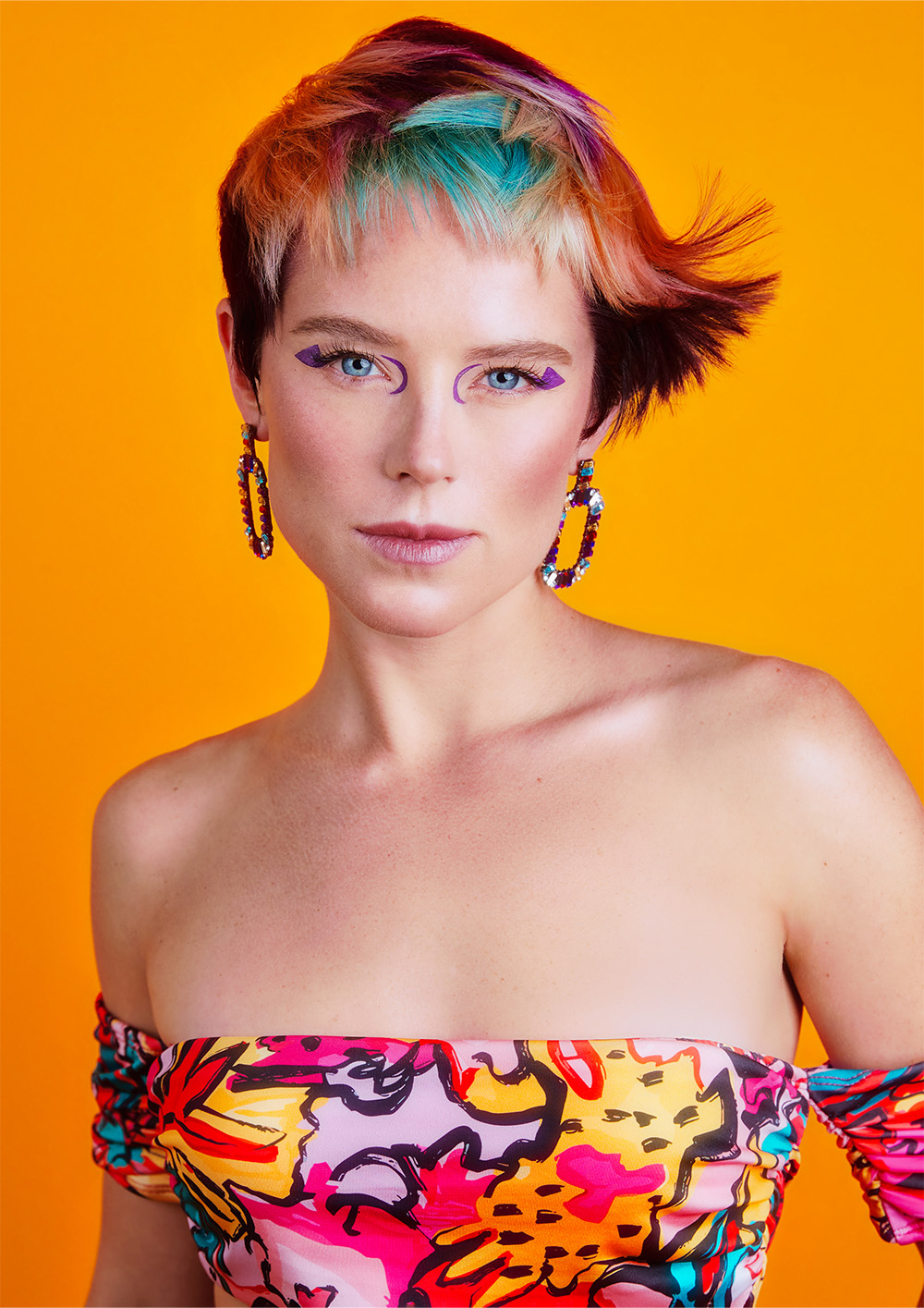 Creative Colour Crop - Shae Tsiknaris & Chris Tsiknaris - Echosphere Collection